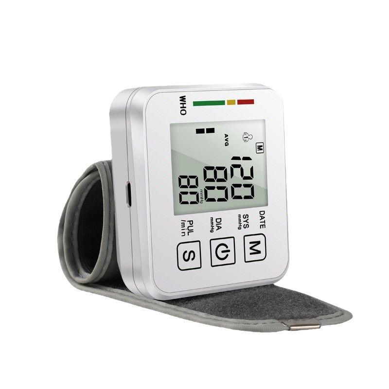 Wrist Blood Pressure Monitor: Portable, Automatic, Bilingual (Chinese/English) for Home Use