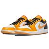 Air Jordan 1 Low Taxi Bianco Sneakers da Uomo Giallo Nero 553558-701