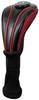 LEZAX Utility Headcover Black X Red TEE-OFF TOHC-6553
