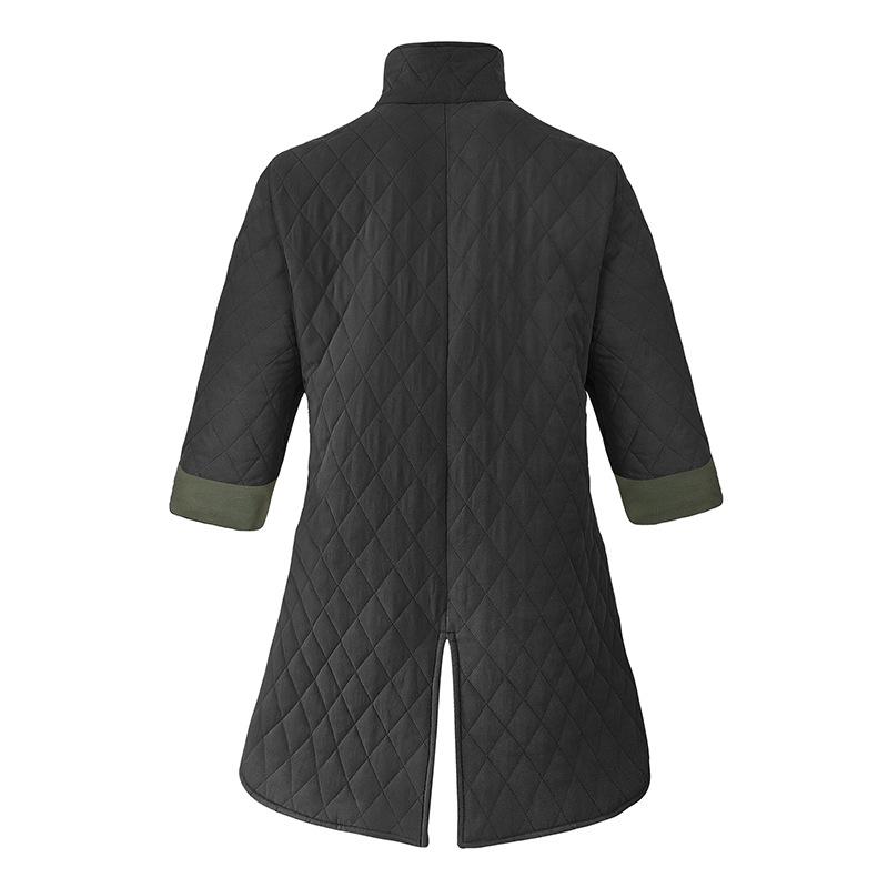Men's Medieval-Inspired Pirate Jacket with Eye-Catching Color Blocking and Stand Collar