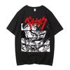 Anime Berserk T-shirt Summer Women's Short Sleeve T-shirt Printed Top Trendy T-shirt Fan Clothing Graphic T Shirts Y2K Top