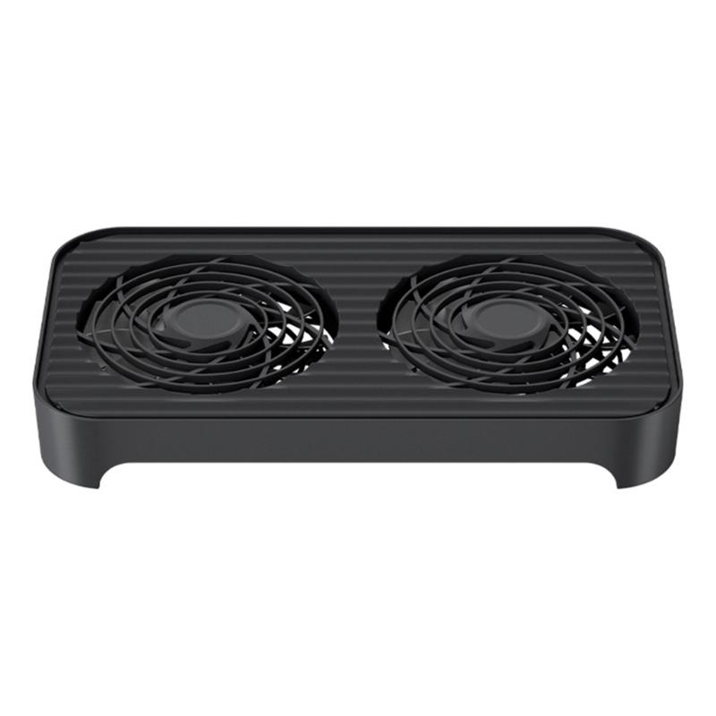 

Stackable Computer Cooling Rack With 14cm High Speed Fans Optimized For Router Heat Dissipation 1