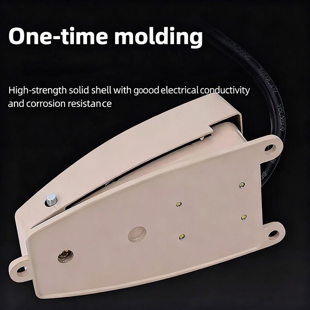 1Pcs 5A Foot Pedal Switch EKW-5A-B FS-2 Momentary Foot Switch for Spot Welding Machine
