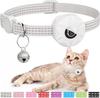 Anti-Verlust-Katzenhalsband für Apple Airtag GPS-Tracker mit Mini-Glocke Katzenhalsbandhalter für Airtag Haustier Katzenzubehör