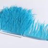 Ostrich Feather Trim 8-10cm 10-15cm 10Meters Fringe White for Clothes Ribbon Skirt Plumas Plume Decoration Wedding Party