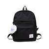 Schoolbag Japanese ins style casual simple girl travel backpack pink cute junior high school student schoolbag high value