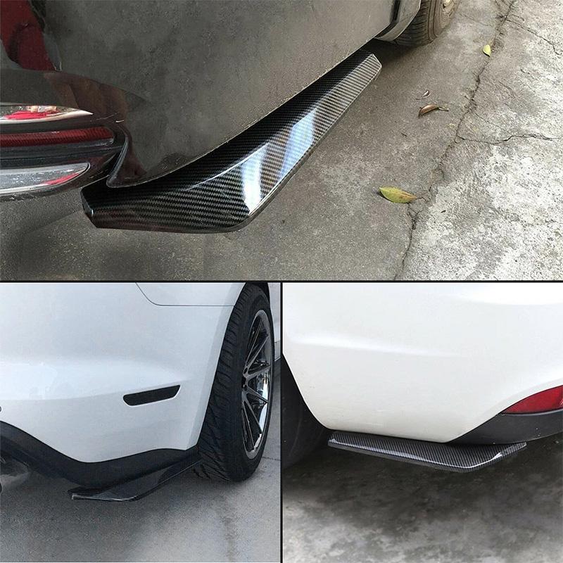 Universeller Auto-Heckstoßstangen-Spoilerlippen-Splitter-Haifischspoiler Kratzschutz-Schutzfolien-Winkel-Splitter-Dekorationszubehör