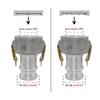 Lèchōngfēng Aluminum Reducing Quick Connector