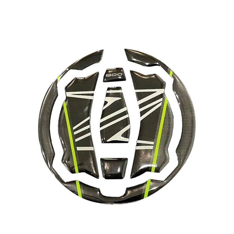 Accesorii pentru motociclete 3D capac rezervor de combustibil din fibră de carbon autocolante de protecție decorative impermeabile potrivite pentru KAWASAKI Z900