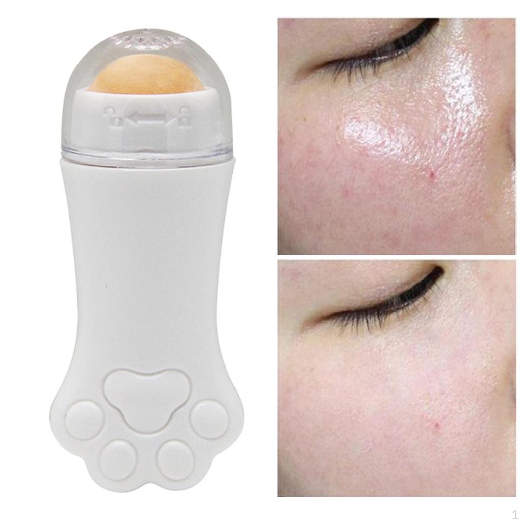 Oil Orbing Volcanic Roller Portable for Makeup Men Women