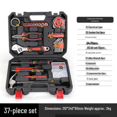 Lixin 37-Piece Home Repair Tool Kit