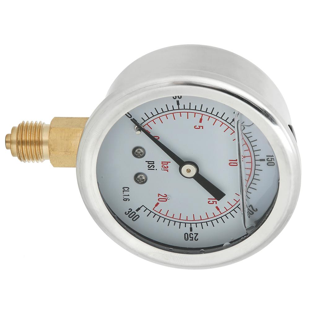 TS PGG60420bar 14BSP Y60 Radial Oil Filled Pressure Gauge Manometer for Machinery