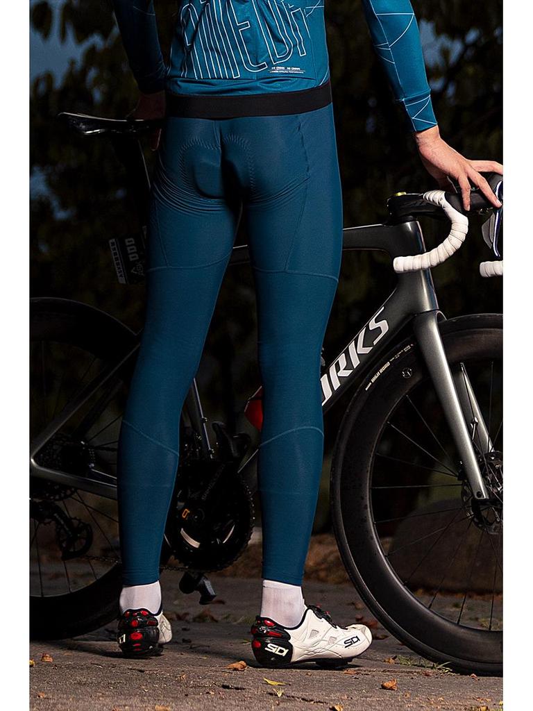 Lampada 2022 Autumn/Winter Men's Windproof Fleece Cycling Bib Pants
