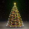 Christmas Tree Light Net with 150 Cold White LEDs 150 cm