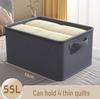Fabric Drawer-Style Wardrobe Storage Box with Lid for Clothes and Pants