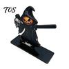 Halloween Kitchen Paper Towel Holder Wooden Napkin Holder, Ghost Pumpkin Tabletop Decor for Dining Room, Cute Theme Storage Spooky Organizer