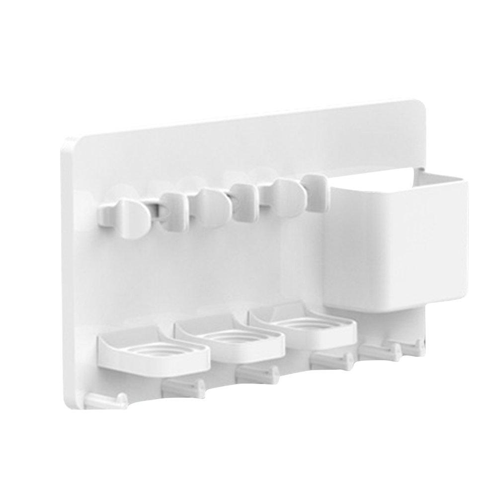 Buy Beauty Nine Toothbrush Rack Free Punching Brushing Cup Wallmounted Storage Box at