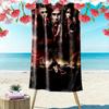 Vampire Diaries Print Strandtuch, Großes Weiches Schnelltrocknendes Handtuch für Strand Camping Schwimmen