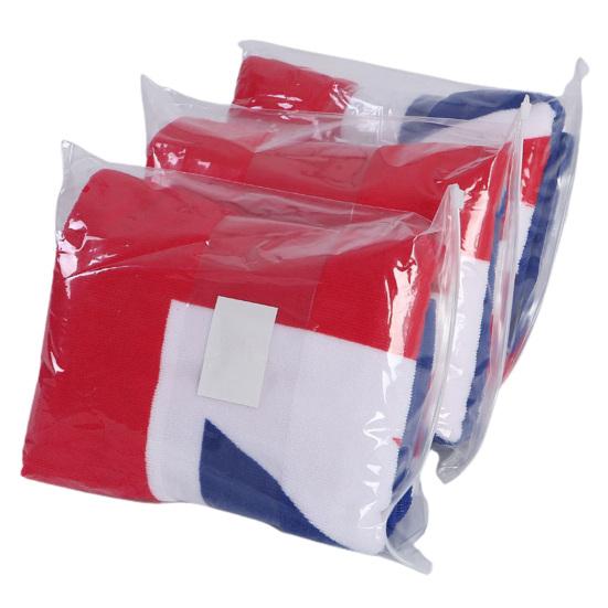 Strandtuch Super Weich Bequem Mikrofaser Wasseraufnahme UK Flagge Pooltuch für Zuhause