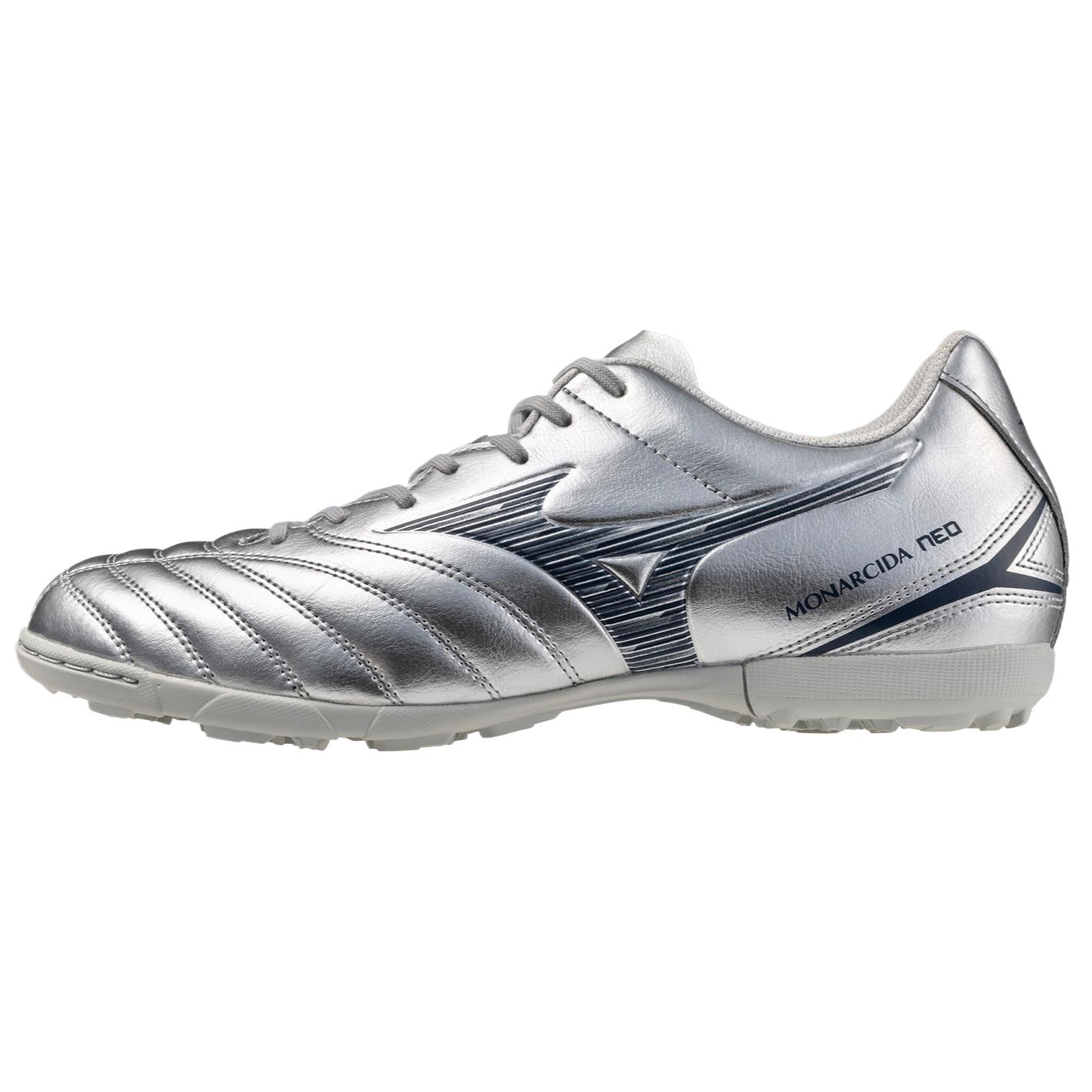 

Mizuno Monarcida Neo 3 Select Мягкие Удобные Универсальные Футбольные Бутсы Унисекс Серебристый P1GD252504 39