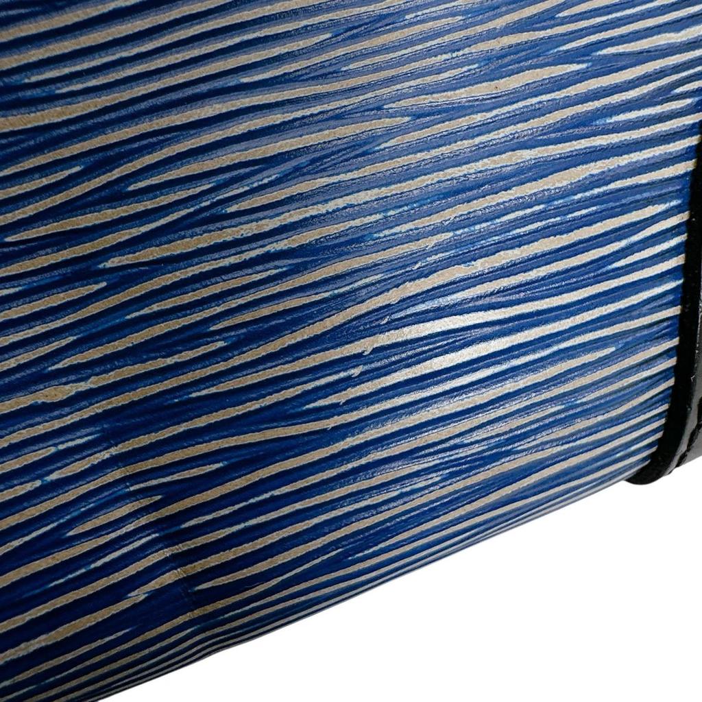 LOUIS VUITTON Epi Phoenix PM Handbag Epi Leather blue unisex M56025 Used
