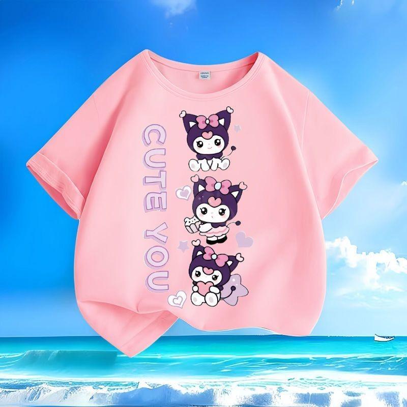 

2026 Limited-Time Hot Sale Cute Sanrio Children s T-Shirt for Boys and Girls 100