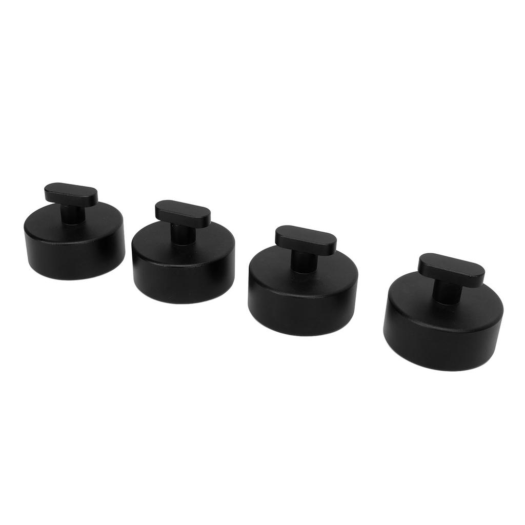 4PCS   Pad Billet Aluminum Lift Point   Adapter Pucks   Pad Stand for C7  51  06 C6‑ 06