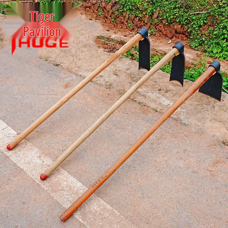 Manganese Steel 3-Tooth Garden Rake