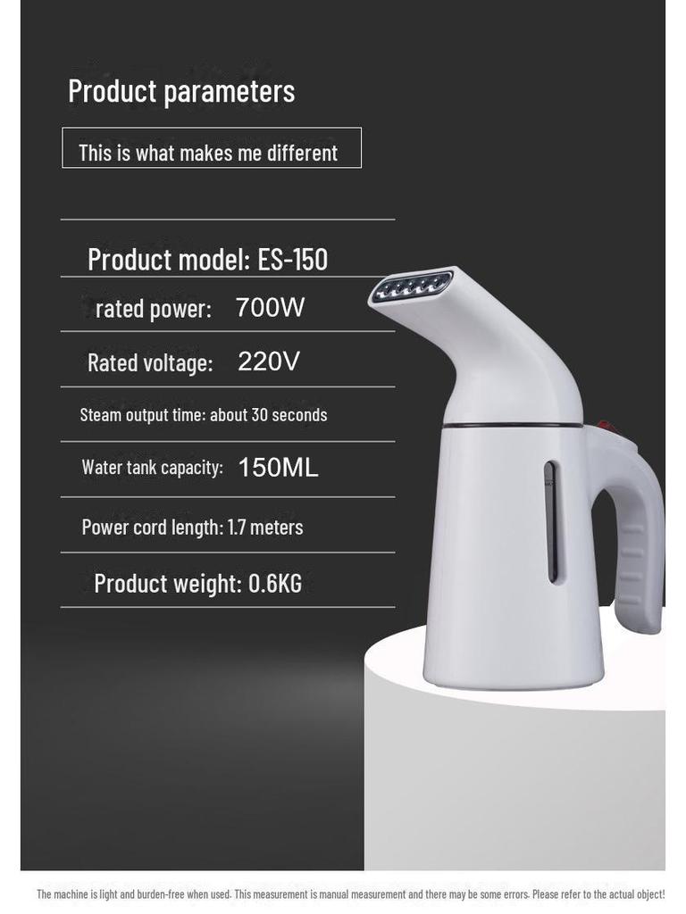 Tragbares 110V Handdampfbügeleisen für Kleidung