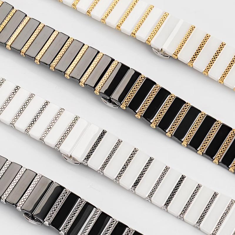 Ceramic Stainless Steel Strap Case for G-SHOCK Casio DW-5600 DW5600 GWM5610 GW-B5600 band Modified Replaceable Watch Chain Bezel