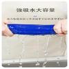 LUYING car wash towel microfiber cloth super absorbent drying wiping dark blue 5-piece set 30x30