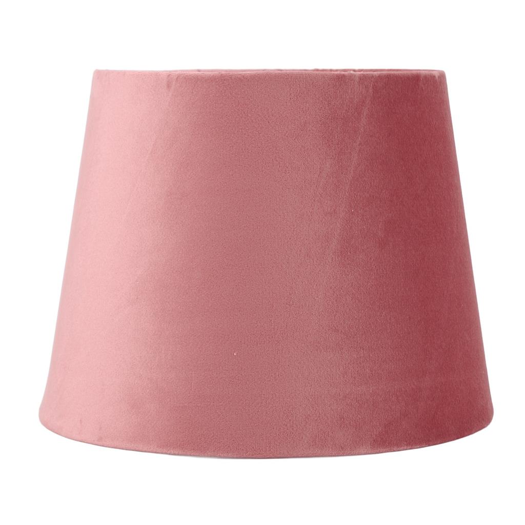 Fabric Lampshade E27 E14 Velvet Conical Decorative Lamp Replacement Shade for Table Bedside Floor