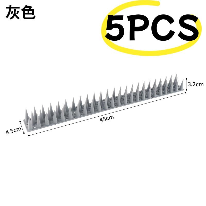 Plastic Anti Bird Cat Thorn Strips for Fence Wall Garden Balcony Security Easy Installation Animal Deterrent