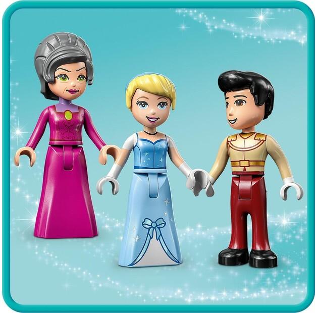 LEGO Disney Princess 43206 Cinderella and Prince Charming Castle