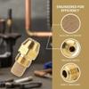 New 1 PCS Brass Fuel Oil Nozzle High Precision Long Life For Oil Burners Boiler Heating System Replacement
