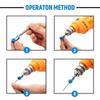 1/2/3pcs Magnetic Ring Cross Phillips Screwdriver Bit Holder 6.35mm 1/4 Universal Alloy Anti-corrosion Strong Magnetizer