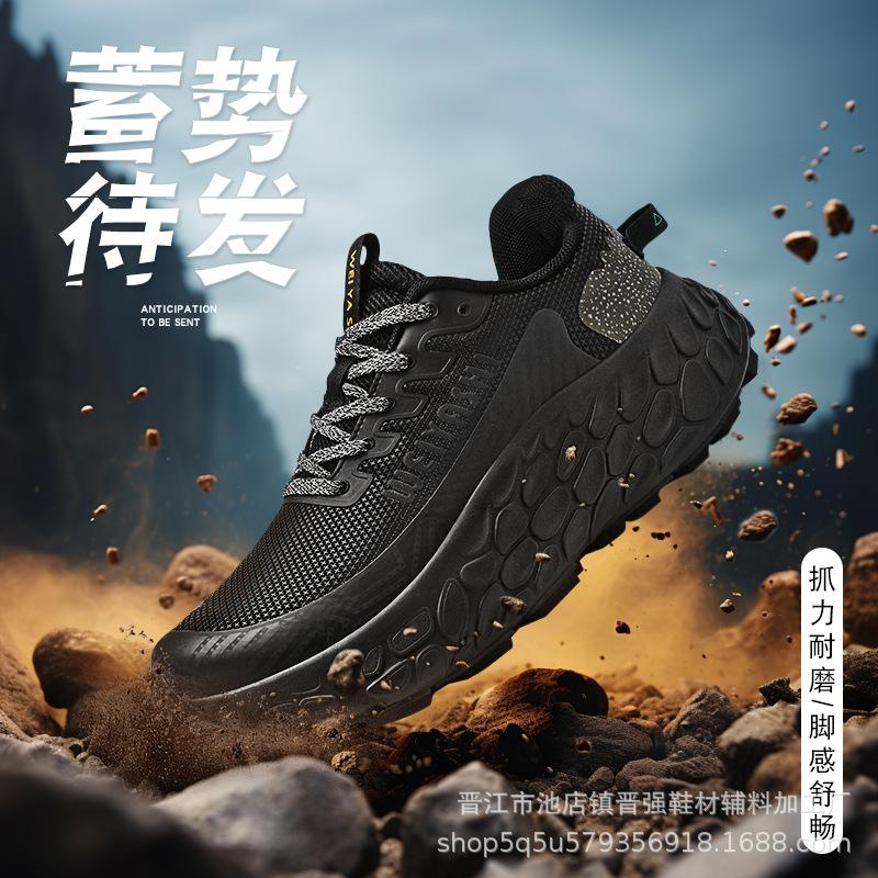 

Men s outdoor fashion low-top platform leather casual shoes Korean version of high street versatile hiking shoes high-quality sports shoes 39 чёрный