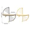 Wall Mount Storage Rack Home Supplies Iron Ple Living Room Kitchen Multipurpose Display Stand Wall-mounted Holder