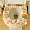 Reusable EVA Toilet Seat Cover With Handle Closestool Mat Cute Toilet Seat Cushion  Bathroom