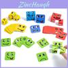 Diy Wooden Expression Changing Cube Puzzle Toy Family Game Challenge Level Toy