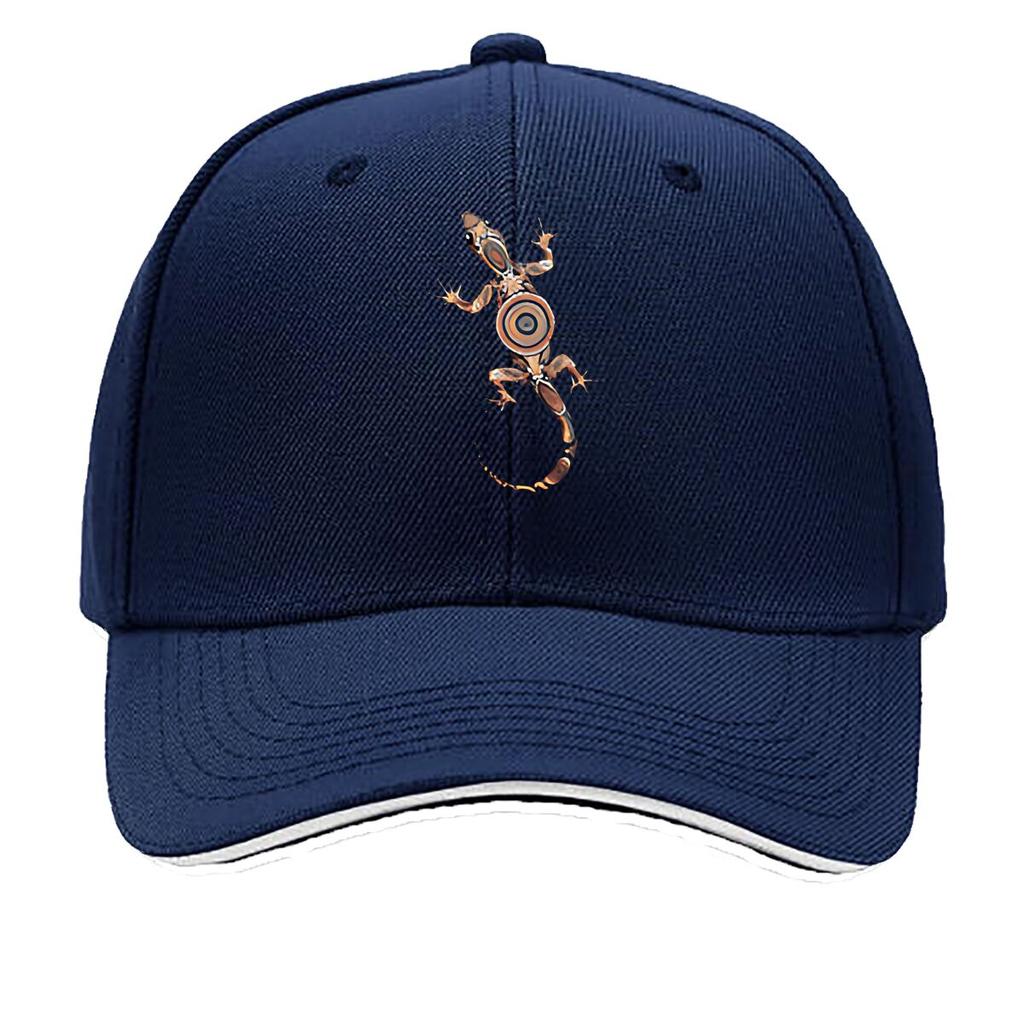 Decorazione Gecco in Resina Modello Bersaglio Colorato Cappello Hip Hop Moda Sport Outdoor Cappellino da Baseball a Sandwich