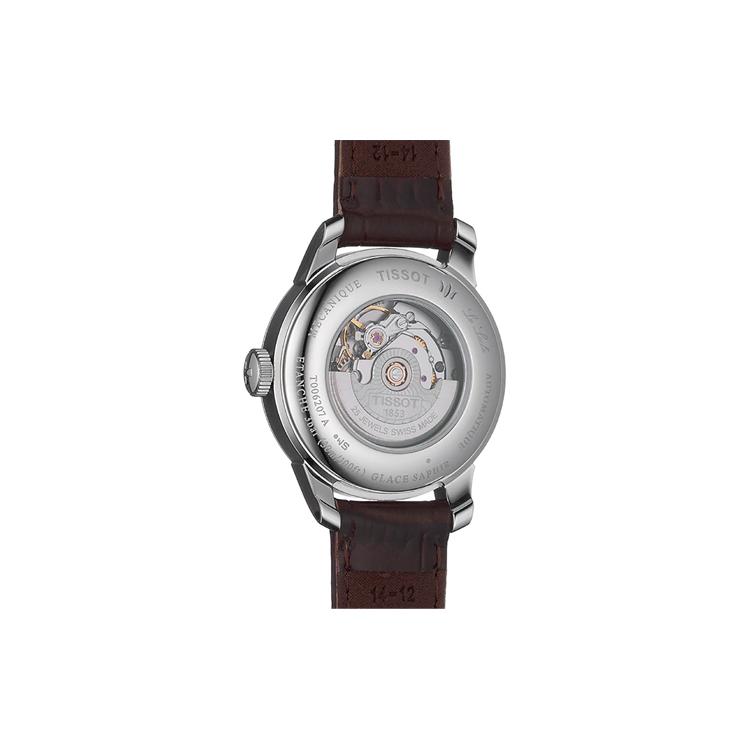 Tissot Le Locle Collection Mechanical Movement Unisex Watch 39.3mm White Dial T0064071603300+T0062071603800