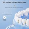 Portable Electric Ultrasonic Water Flosser with Telescopic Tank - Waterproof Oral Cleaner and Tartar Remover