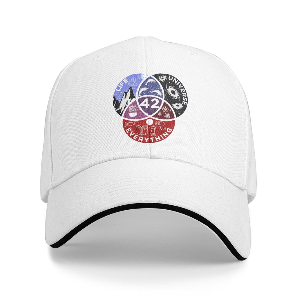 The Answer Life the Universe and Everything Baseball Cap Hip Hop Sandwich Hat Unisex Women Adjustable Caps Hat Running Golf