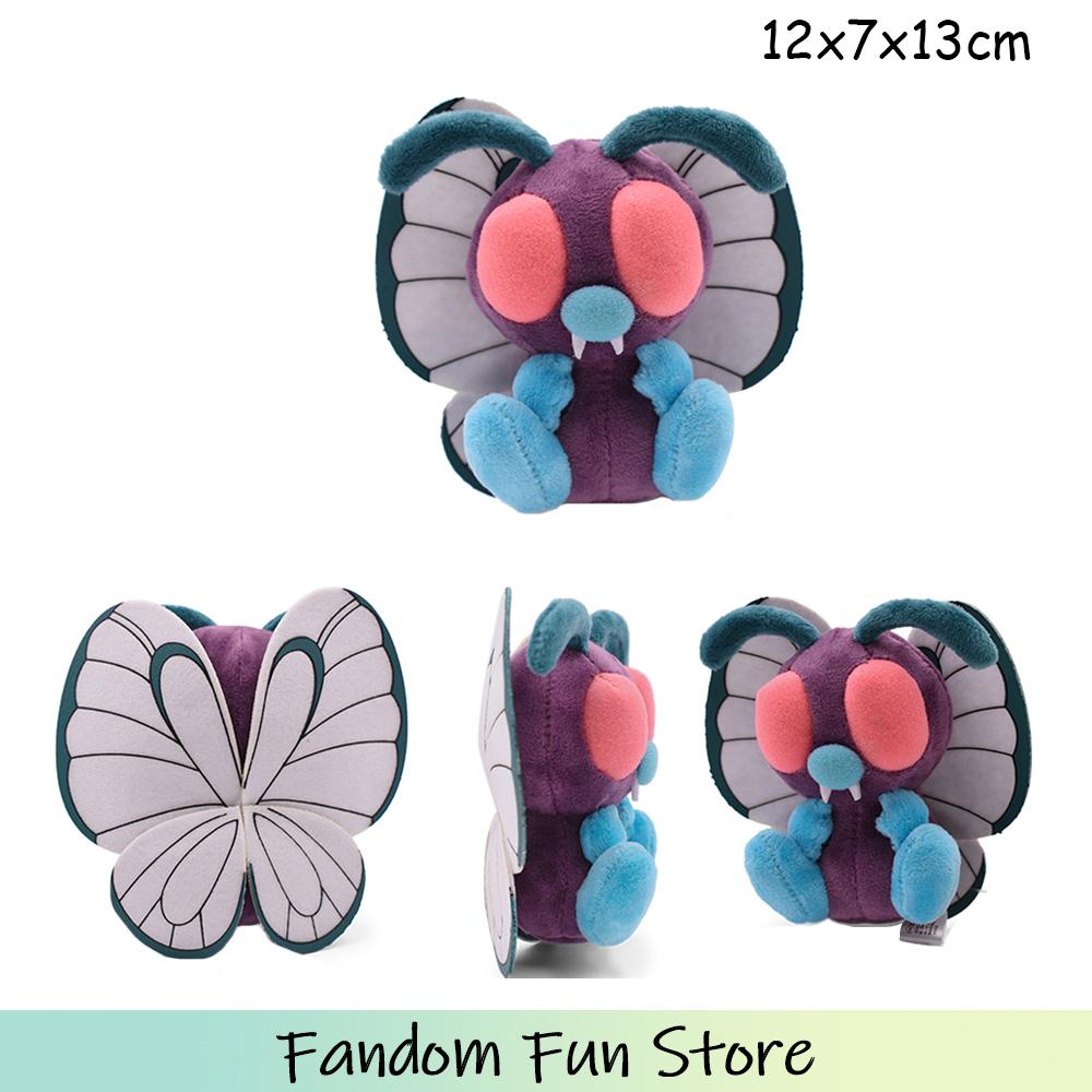 Pokemon Butterfree Plush Toys Butterfly Caterpie Scolipede Plushies Soft Stuffed Animal Cute Dolls Christmas Halloween Gifts
