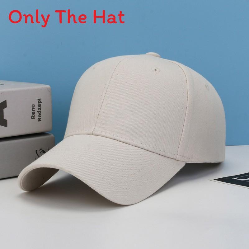 Classic Cotton Baseball Hat With Adjustable Fit For Casual Wear And Sunshade