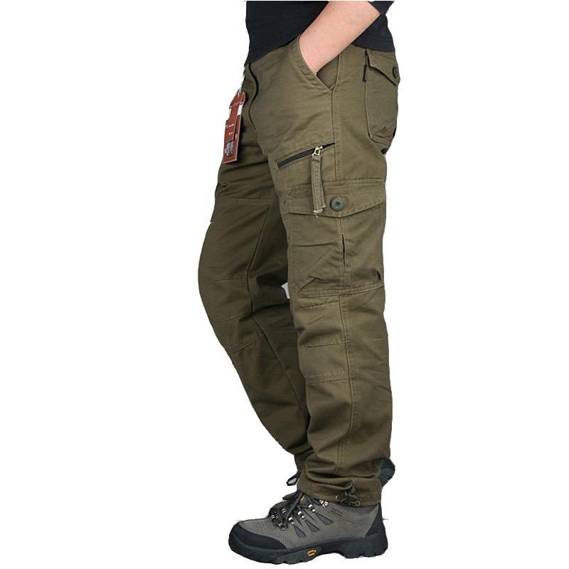 

Men s Tactical Cargo Knee - Pad Trousers 5XL чорний