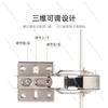 Wardrobe Cabinet, Sliding Hinge, Swing Door Hinge, Silent Damping Buffer, Corner Cabinet with Sliding Door