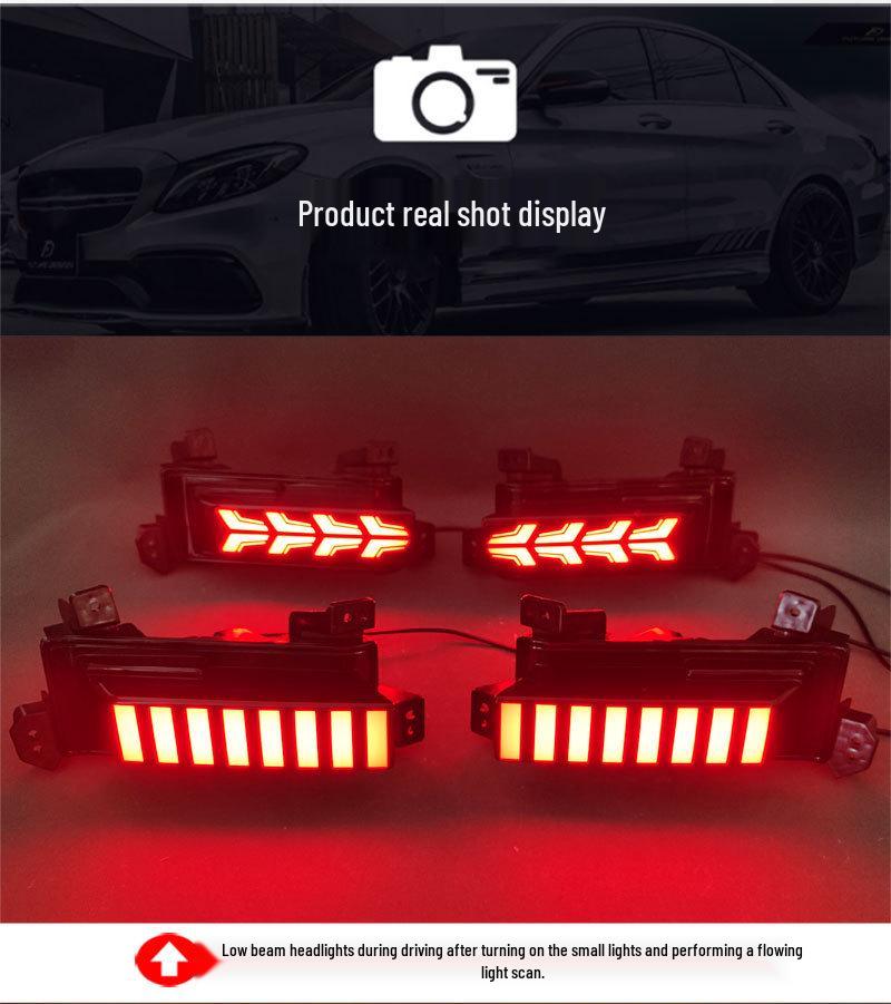 23-26 Haval Big Dog Plus LED Rear Bumper and Fog Light Kit