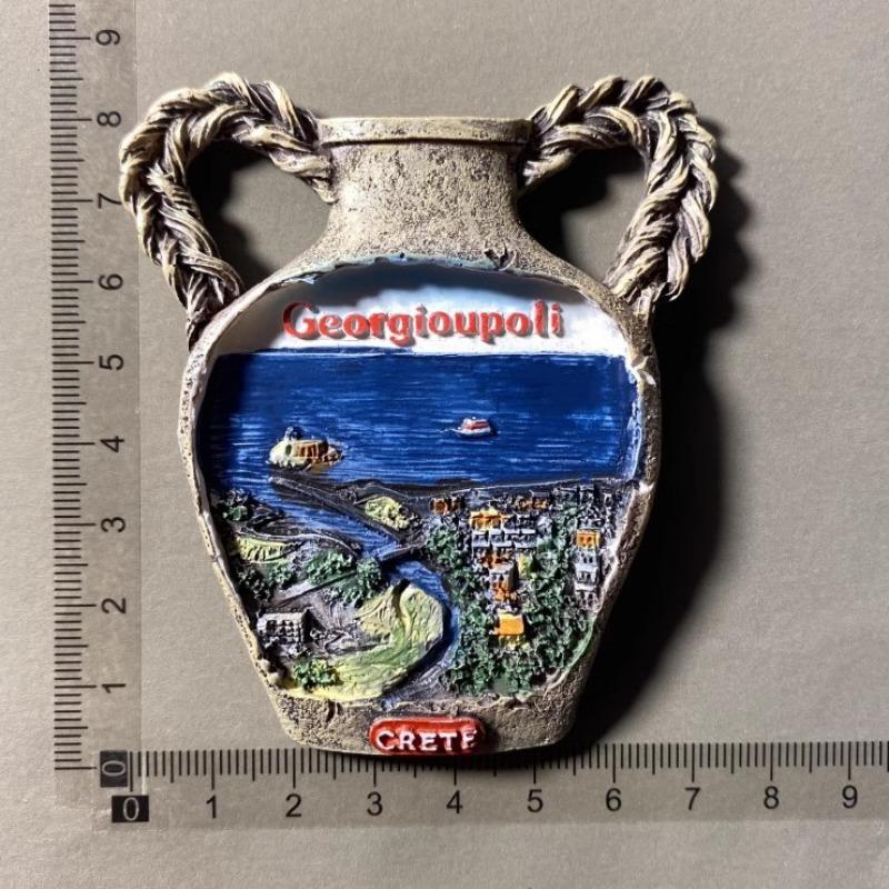 Griechenland Santorini Kühlschrankmagnete Kefallinia Kreta Reise Souvenirs Kühlschrankaufkleber Heimdeko Hochzeitsgeschenke